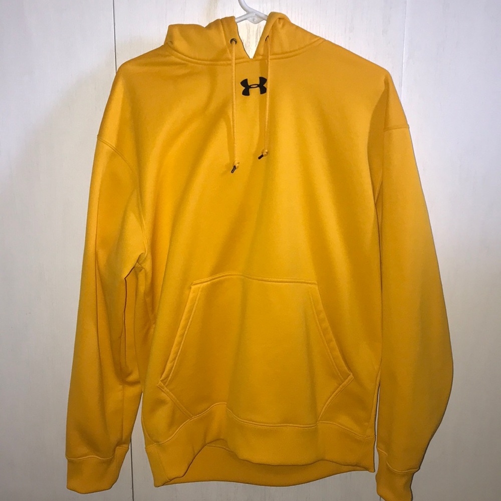 Under Armour yellow/gold hoodie